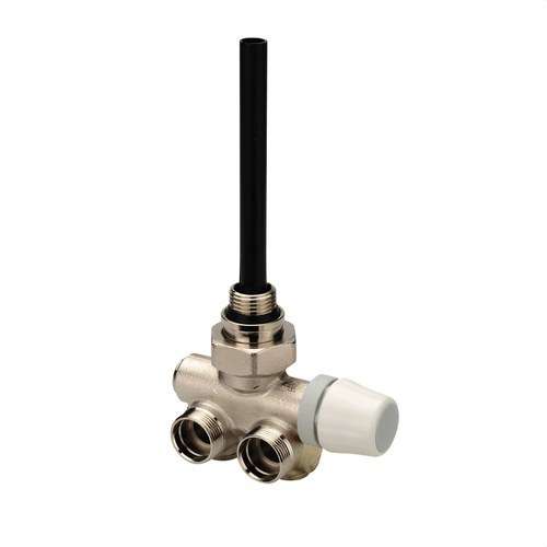 Single-pipe Thermostatic Radiator Valve Towel Rail Wall Left Head Male Thread 1/2" with reference 52110 from the brand ORKLI