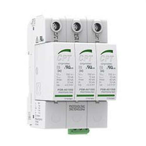 Surge Protector Cirprotec PSM3-40/1500 PV Type 2 Class II 3 Poles 40kA 1500Vdc with reference 77707840 from the brand CIRPROTEC