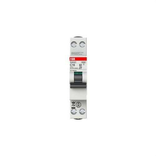 Wyłącznik nadprądowy S202C-C10 2 10A Krzywa C 6 kA z odnośnikiem 2CDS252280R0104 od marki ABB