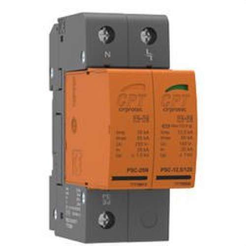 Transient Surge Protector PSC2-230-TT 1P+N 12.5kA 2-Module Unpluggable with reference 77738205 from the brand CIRPROTEC
