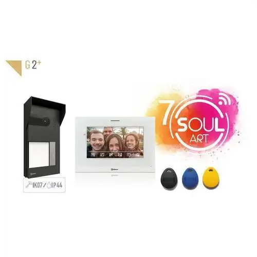 Zestaw wideodomofonowy dla 1 domu z WiFi Golmar Soul S5110/ART 7W z odnośnikiem 12205118 od marki GOLMAR