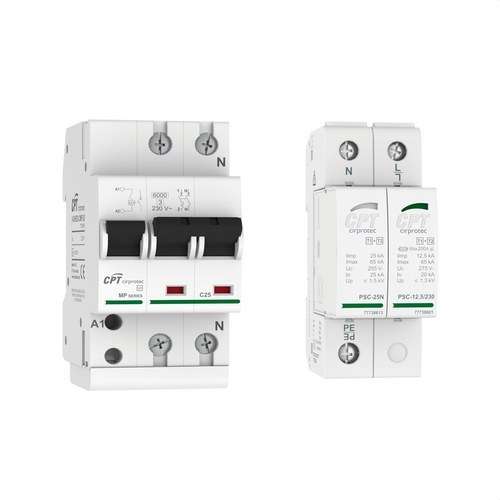 Surge Protection Set 2MP-25 + PSC2-12.5/230 TT with reference 77706575 from the brand CIRPROTEC