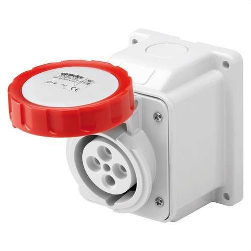 Fixed Surface Base at 10º. IP67 3P+T 32A 400V 6H with reference GW62441 from the brand GEWISS