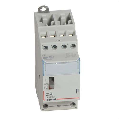 Contactor 25A 4NO 230V with reference 412551 from the brand LEGRAND