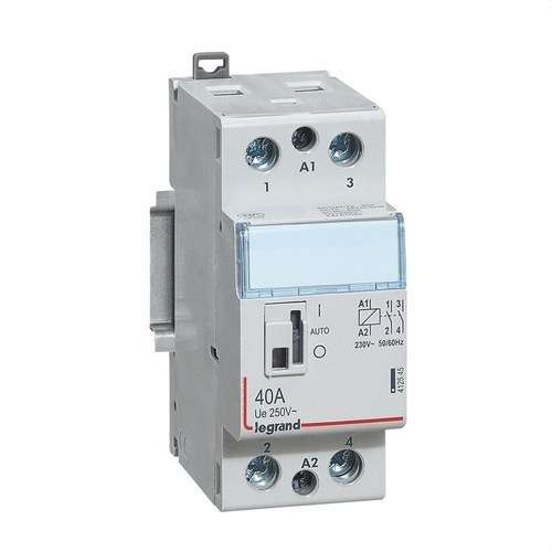 Contactor 40A 2NO 230V with reference 412545 from the brand LEGRAND