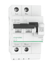Stały ogranicznik przepięć Cirprotec V-CHECK MINI 4P 10 A z odnośnikiem 79706111 od marki CIRPROTEC