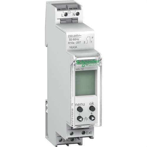 Digital Time Switch Acti 9 iID IHP+ 1 Module with reference CCT15838 from the brand SCHNEIDER ELECTRIC
