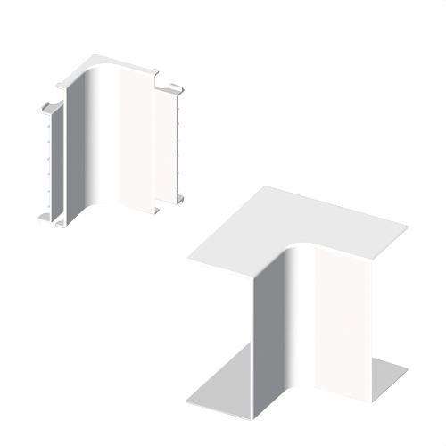 Biały kąt wewnętrzny 20x30mm U24X z odnośnikiem 78343-2 od marki UNEX