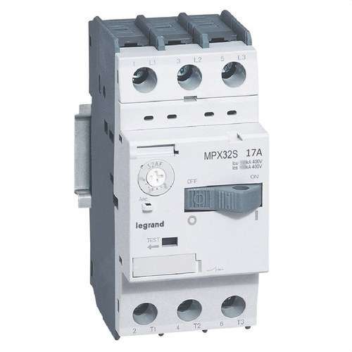 Motor Protector MPX 32S 11-17A with reference 417312 from the brand LEGRAND