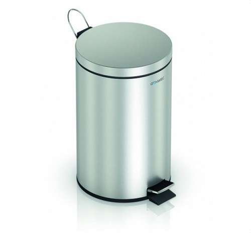Kosz na śmieci z pedałem 20L inox satynowy z odnośnikiem GW06 04 04 01 od marki GENWEC