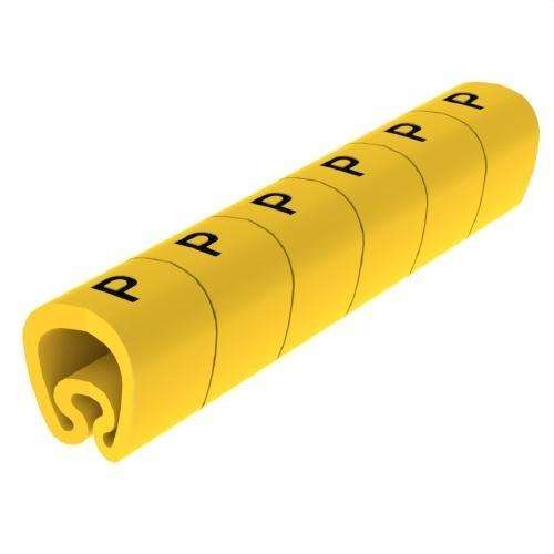 Żółte znaczniki wstępnie przycięte Ø5 PVC plastikowane z odnośnikiem 1811-P od marki UNEX