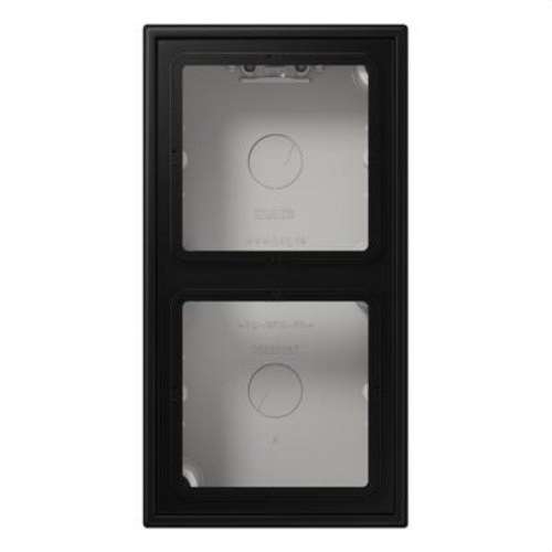 Double Surface Box Matte Black LS with reference LS582ASWM from the brand JUNG