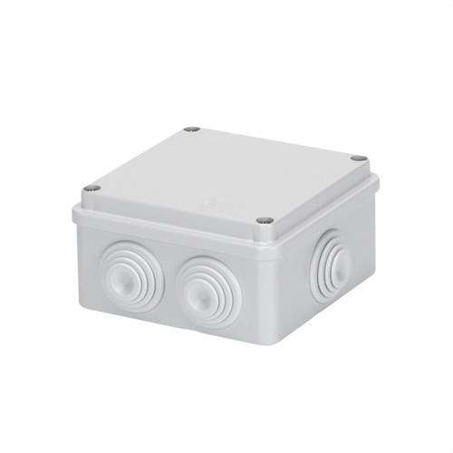 Junction box with low screw-on lid 100x100x50mm with reference GW44004 from the brand GEWISS