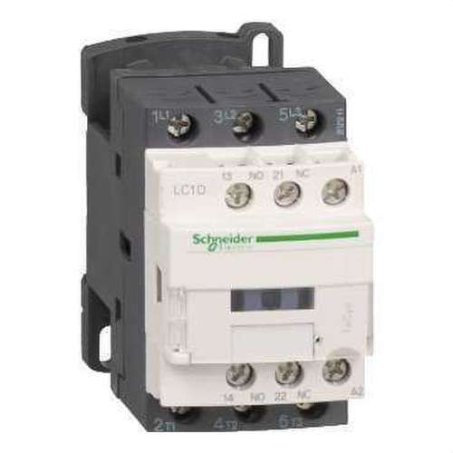 Contactor 12A 1 NO/1 NC 48V 50-60HZ with reference LC1D12E7 from the brand SCHNEIDER ELECTRIC