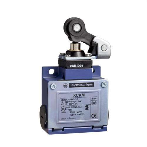 Telemecanique Sensors OsiSense XC Plunger Limit Switch, DP, NO/NC with reference XCKM121 from the brand TELEMECANIQUE