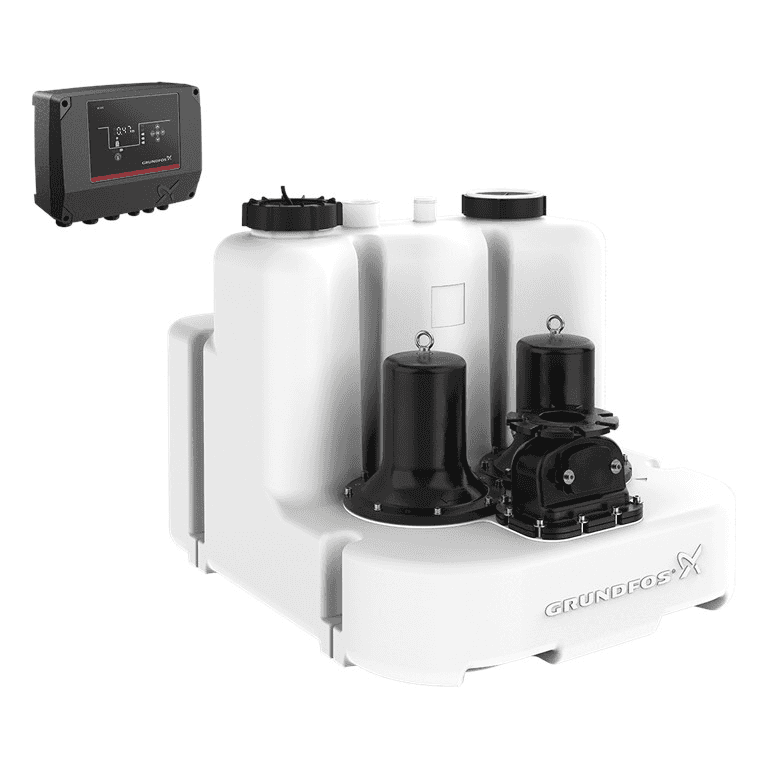 Podnośnia ścieków z podwójną pompą Grundfos Multilift MLD.38.3.2 z odnośnikiem 97901114 od marki GRUNDFOS