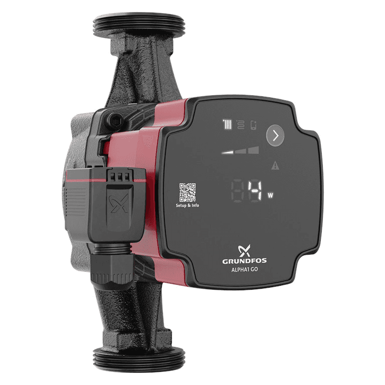Pompa obiegowa Grundfos ALPHA1 GO 25-40 180 z odnośnikiem 93074185 od marki GRUNDFOS
