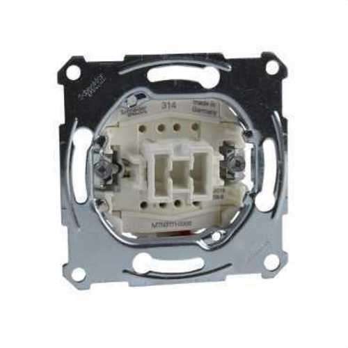 Single Pole Switch 10A Compatible with Schneider Elegance or D-life with reference MTN3111-0000 from the brand SCHNEIDER ELECTRIC