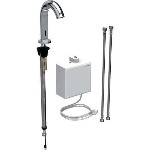 Geberit Piave Electronic Basin Tap Mains Operated Chrome with reference 116.162.21.1 from the brand GEBERIT