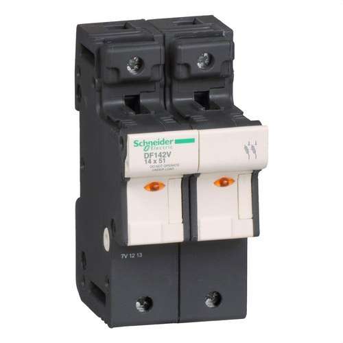 Fuse Holder 2P 50A 14X51MM with reference DF142V from the brand SCHNEIDER ELECTRIC