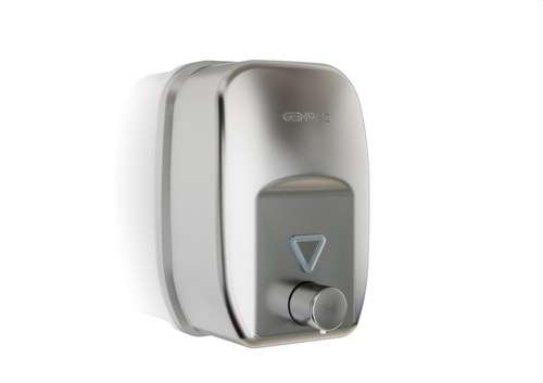 Wall-Mounted Satin-Finish Stainless Steel Soap Dispenser 1800ml with reference GW04 21 04 01 from the brand GENWEC
