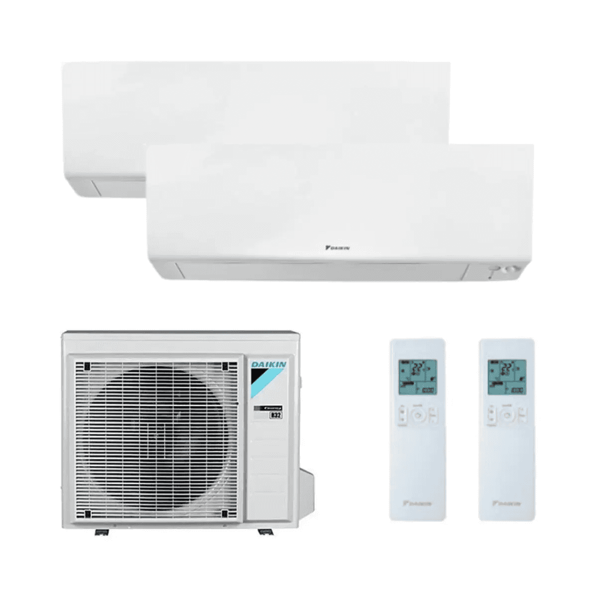 Air Conditioner 2x1 with WiFi Daikin Perfera 2MXM50A 2.5 kW + 3.5 kW with reference KITDAIPER2MXM50A2535 from the brand DAIKIN