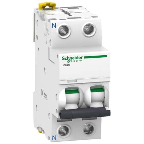 Wyłącznik nadprądowy IC60N 1P+N 32A Krzywa C z odnośnikiem A9F79632 od marki SCHNEIDER ELECTRIC