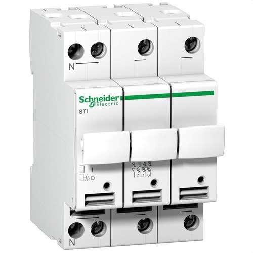 Acti9 STI 3P+N 500V Fuse Switch Disconnector with reference A9N15658 from the brand SCHNEIDER ELECTRIC