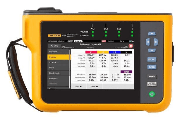 Analizator jakości energii elektrycznej Fluke 1775 z odnośnikiem 5117278 od marki FLUKE
