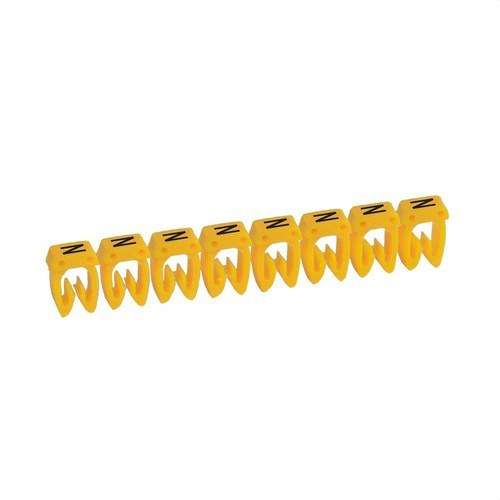 Etykieta do okablowania CAB 3 - Litera N do 1,5mm2 z odnośnikiem 038313 od marki LEGRAND