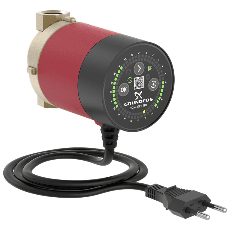 Pompa obiegowa Grundfos COMFORT 15-14 B TDT z odnośnikiem 93093537 od marki GRUNDFOS