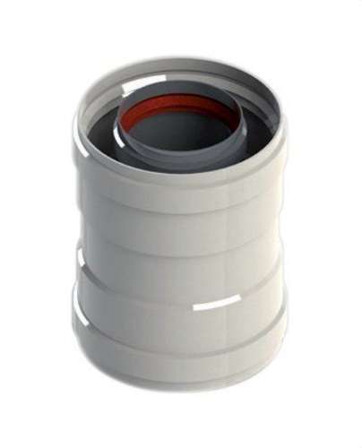 ZŁĄCZKI RUR Ø 60/100 biały aluminium z odnośnikiem 610MTTP1 od marki FIG