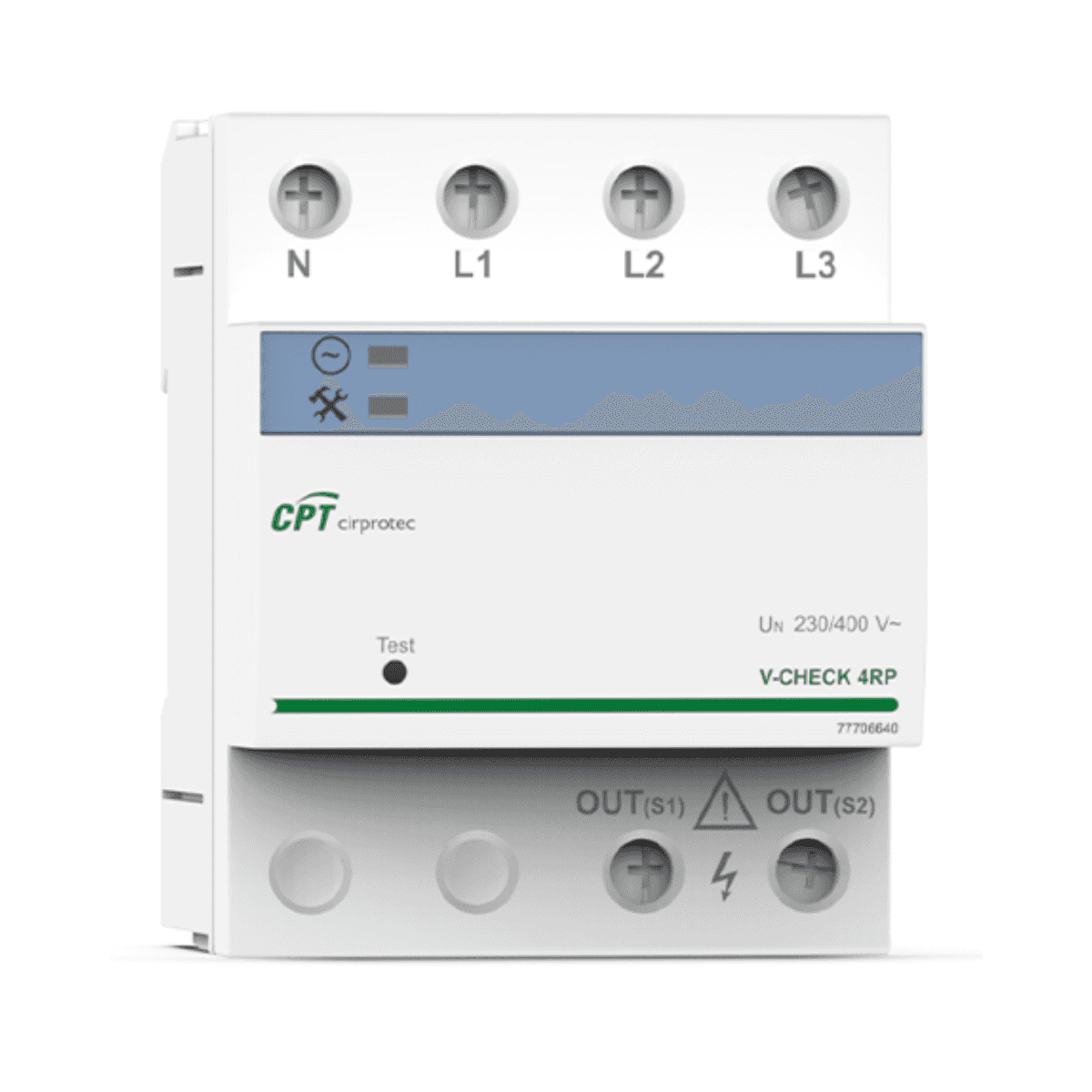 Permanent Surge Protector V-CHECK 4RP 4P with reference 77706640 from the brand CIRPROTEC