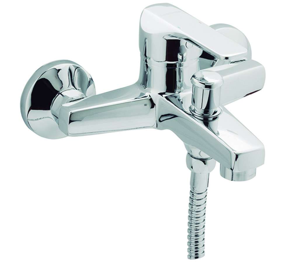 Single-lever bath tap with K8 chrome kit with reference 60100 28 45 66 from the brand GENEBRE