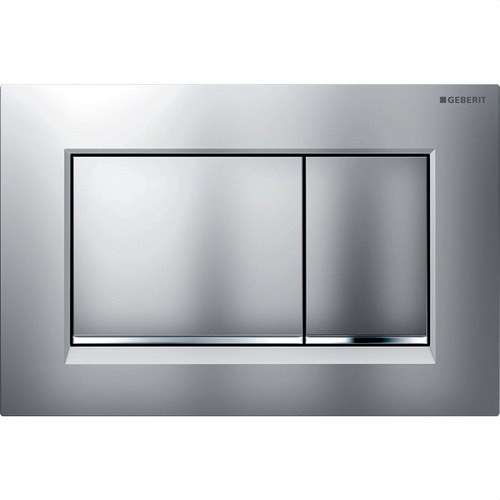 Dual Flush Button SIGMA30 Matte Chrome with reference 115.883.JQ.1 from the brand GEBERIT