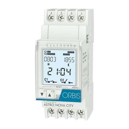 Astronomical Time Switch ASTRO NOVA CITY 230V with reference OB178012 from the brand ORBIS