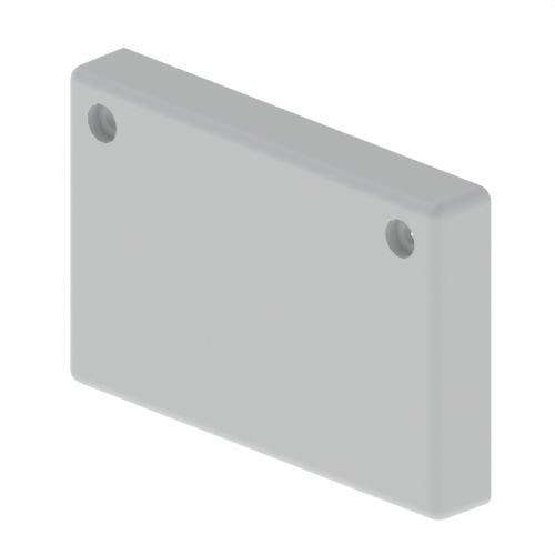 Końcowa pokrywa szara 60x100mm U48X z odnośnikiem 66113-48 od marki UNEX