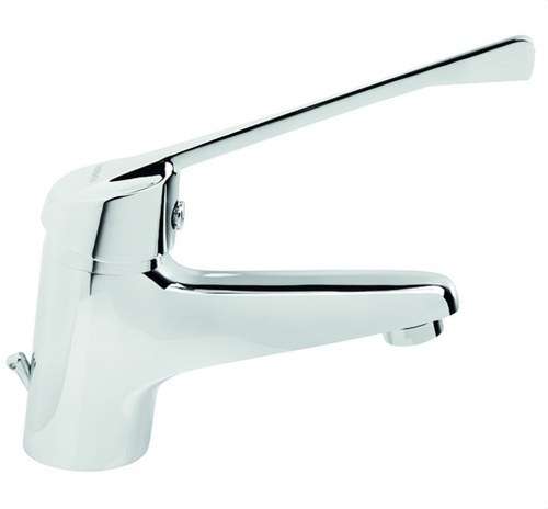 Single-lever Medical Chrome Tap Basin with reference 61130 24 45 66 from the brand GENEBRE