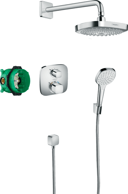 Croma Select E 180 Concealed Thermostatic Shower Set with reference 27294000 from the brand HANSGROHE