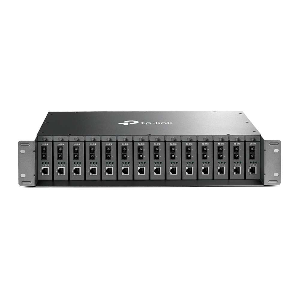 14-Slot Chassis Frame with reference TL-MC1400 from the brand TP-LINK