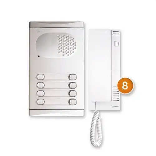 Zestaw audio 8 linii Golmar 4280/AL z odnośnikiem 11284280B od marki GOLMAR