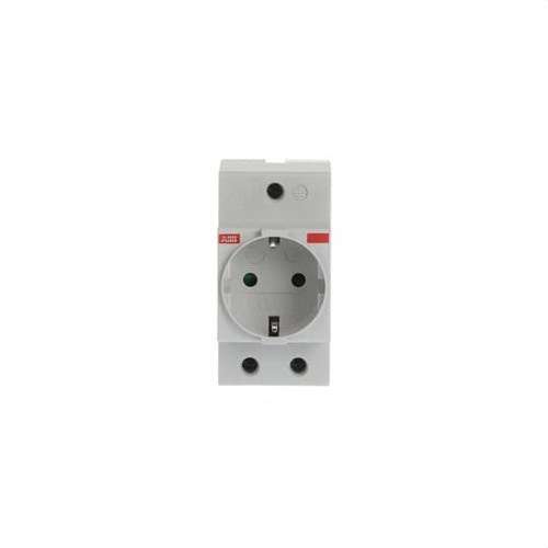 ABB Grey Electrical Socket without Inner Switch 16A IP20 IP30 250 V with reference 2CSM210000R0721 from the brand ABB