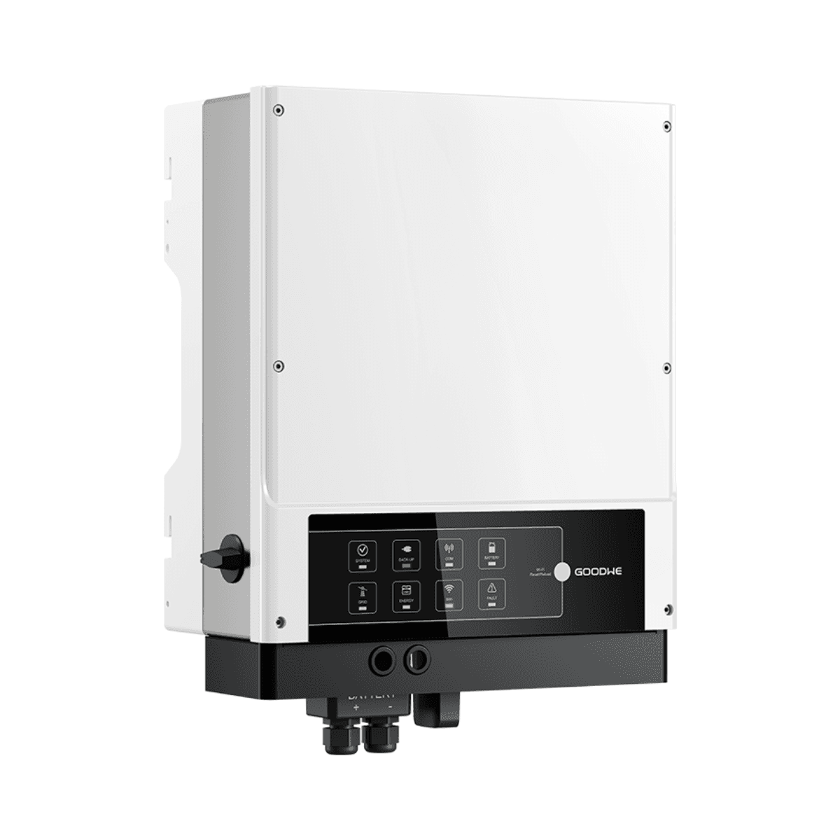 GoodWe GW3648-EM 3.6 kW Single-Phase Hybrid Solar Inverter 2 MPPT with reference GW3648-EM from the brand GOODWE