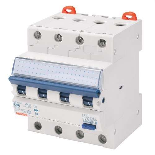 Compact Residual Current Circuit Breaker MCD 4P 16A Class A 4 Modules with reference GW94167 from the brand GEWISS