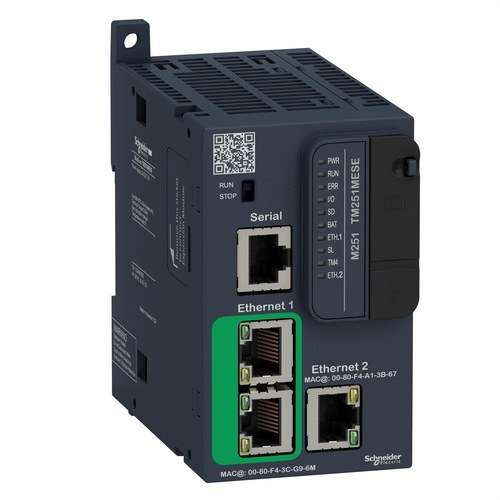 Modicon M251 Logic Controller 2 x Ethernet with reference TM251MESE from the brand SCHNEIDER ELECTRIC