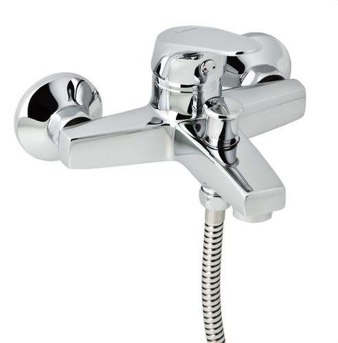 GE2 Chrome Single-Lever Bath and Shower Mixer Tap with reference 60100 22 45 66 from the brand GENEBRE