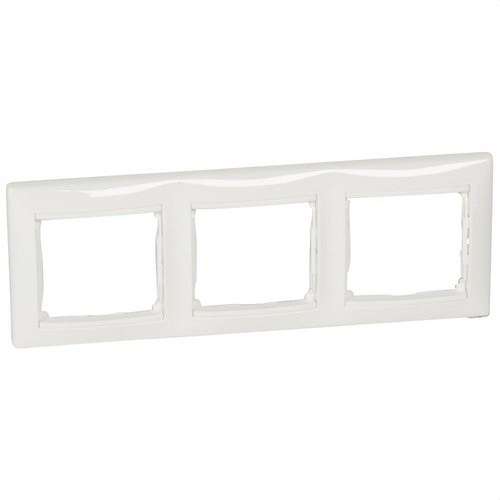 3-Element White Trim Frame Valena with reference 774453 from the brand LEGRAND
