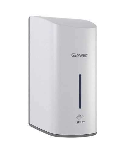 Automatic White ABS Hand Sanitiser Spray Dispenser with reference GW04 15 01 00 from the brand GENWEC