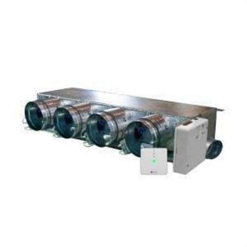 Airzone Easyzone 25 Slim Motorized Plenum AZE25MELSL01M4 for Mitsubishi SEZ-M – 4 outlets Ø150 mm (low profile) with reference AZE25MELSL01M4 from the brand AIRZONE