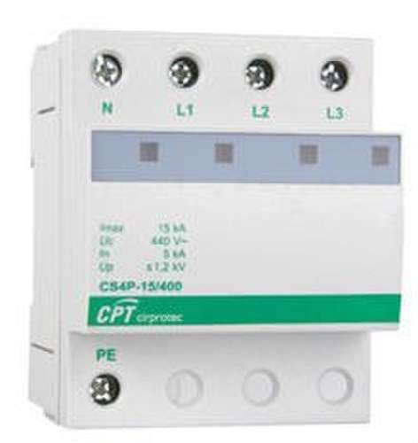 Type 2 Surge Protector 4P 15kA with reference 77705428 from the brand CIRPROTEC
